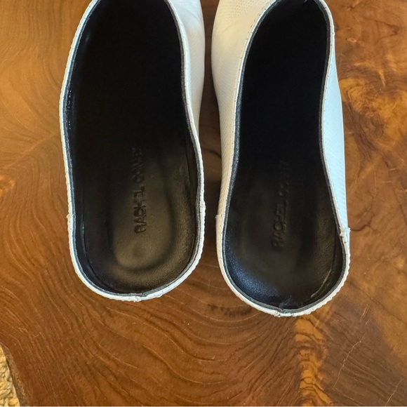 Rachel Comey Mars Mule in White Perforated Leather, Size 8 - Picture 12 of 12